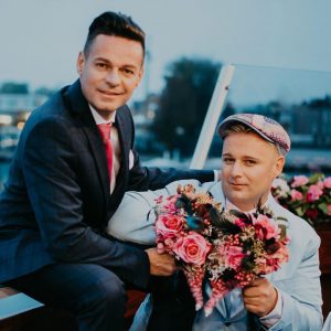 Wedding-Pärchen Jürgen und Jürgen