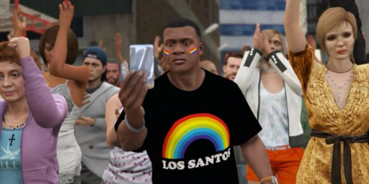 [Video] Grand Theft Auto: Jetzt hat Los Santos eine Schwulenparade!