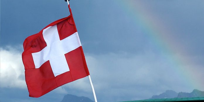 Schweiz Regenbogen
