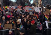 Protest vor dem Stonewall Inn
