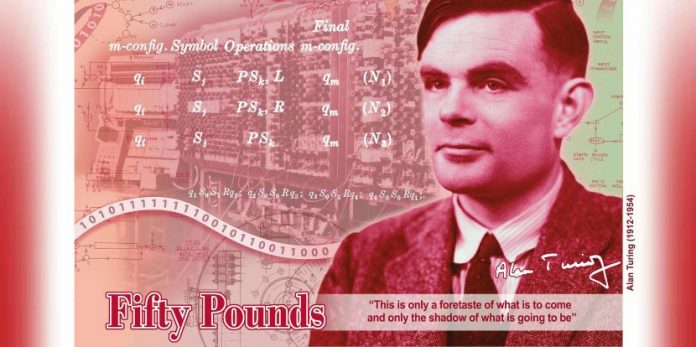 Alan Turing - Banknotenentwurf