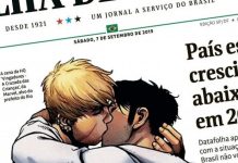 Titelblatt "Folha de S Paulo"
