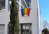 Regenbogenflagge/Diözesanhaus Feldkirch
