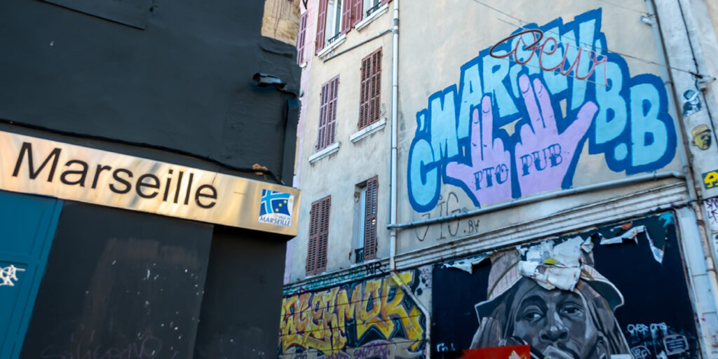 Marseille - Straßenansicht